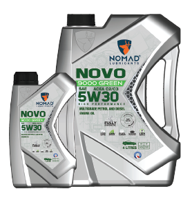 Nomad Novo 9000 Green SAE 5W30 ACEA C2 C3, API SP, SN PLUS, SN/CF